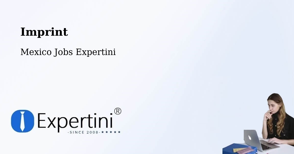 Imprint – El Cedro - Mexico Jobs Expertini